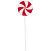 26" Red/White Velvet Lollipop 2 Asst/Set - view 2 of 5