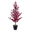 Vickerman Potted Red Berry Tree - view 1 of 3