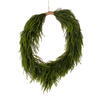 Green Norfolk Pine Heart Wreath Jute - view 3 of 5