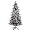Vickerman Flocked Vail Pine Artificial Christmas Tree - view 1 of 4