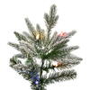 Vickerman Flocked Vail Pine Artificial Christmas Tree - view 3 of 4