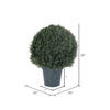 Vickerman Artificial UV Resistant Pond Cypress Topiary - view 3 of 3