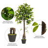 Vickerman Artificial Potted Camellia Tree - view 7 of 7