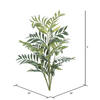 Vickerman Artificial Green and White Dieffenbachia Plant - view 2 of 3