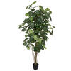 Vickerman Artificial Potted Fiddle Tree - view 1 of 7