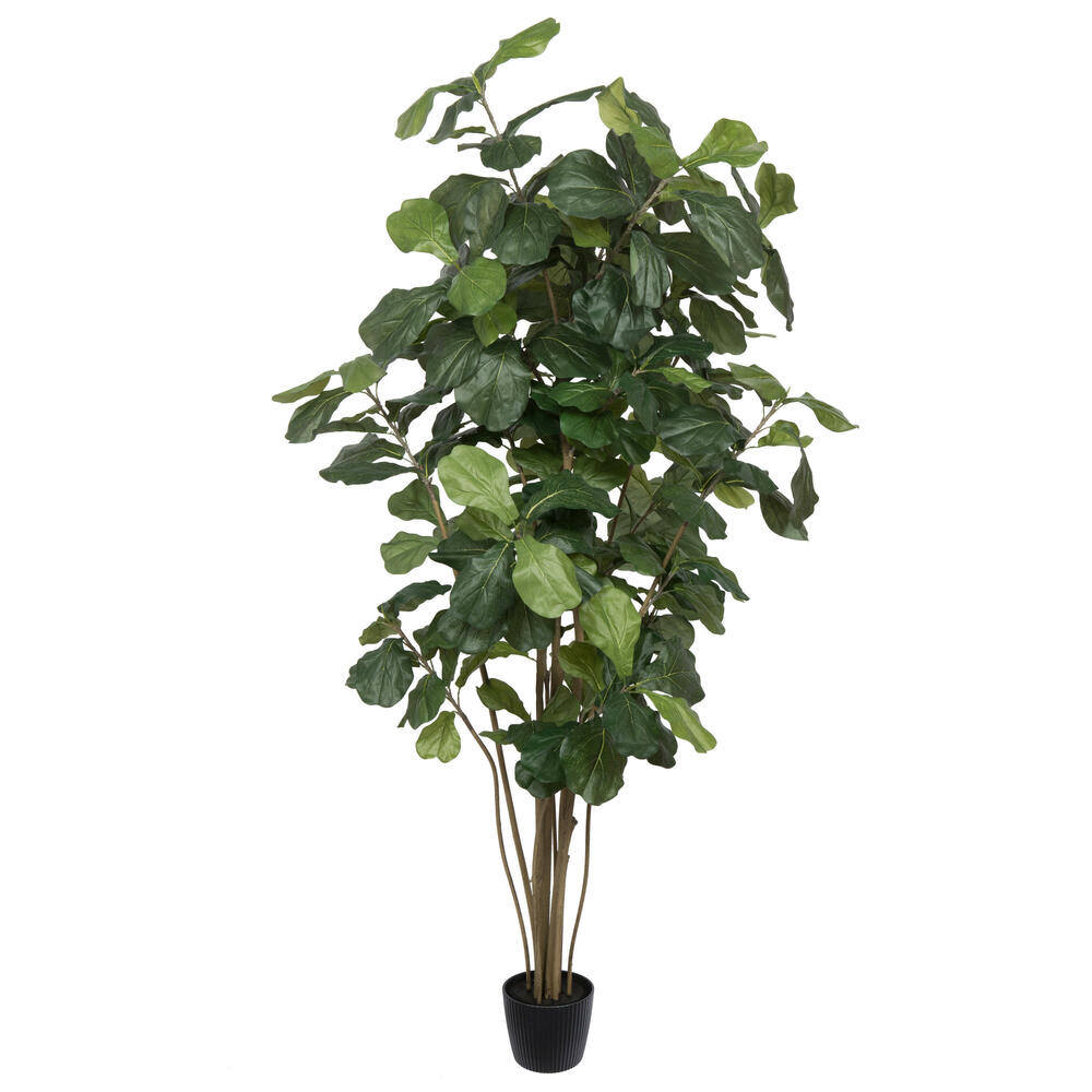 Vickerman Artificial Potted Fiddle Tree