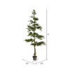 Vickerman Artificial Potted Cedar Tree - view 4 of 4
