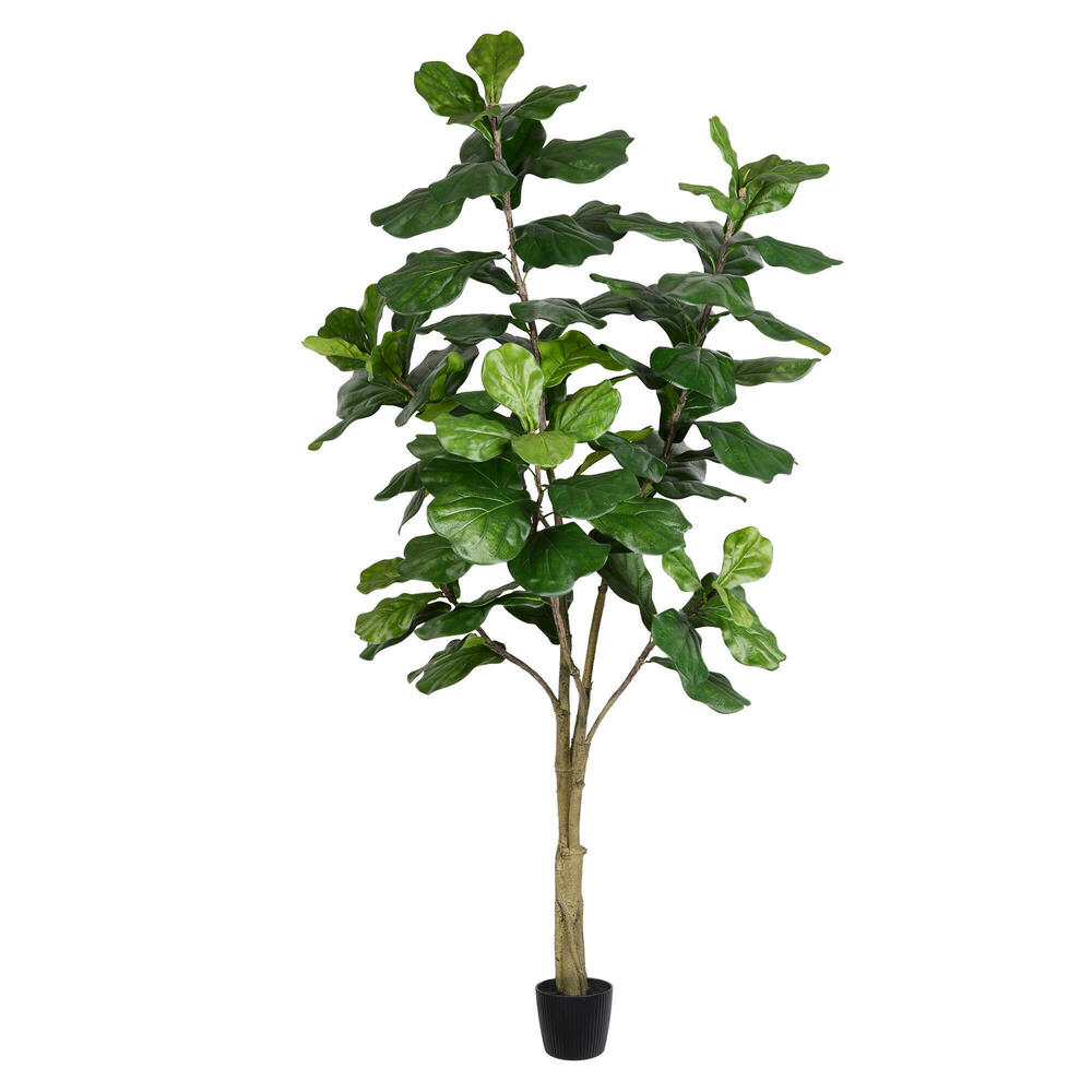 Vickerman Artificial Potted Everyday Fiddle Tree