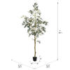 Vickerman Artificial Potted Olive Tree - view 4 of 6