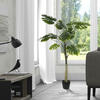 Vickerman Artificial Potted Grand Split Philodendron Tree - view 2 of 7