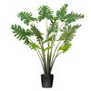 Vickerman Artificial Potted Grand Philodendron Bush - view 1 of 6