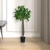 Vickerman Artificial Potted Bay Leaf Tree - view 2 of 3
