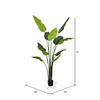 Vickerman Artificial Potted Travellers Palm Tree - view 4 of 6