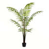 Vickerman Artificial Potted Leather Fern - view 1 of 3