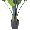 Vickerman Artificial Potted Bird of Paradise Palm Tree - view 5 of 6
