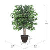 Vickerman Artificial Ficus Deluxe Potted Tree - view 4 of 5