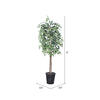 Vickerman 6' Artificial Variegated Ficus Tree - view 6 of 6