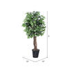 Vickerman Artificial Ficus Executive Potted Tree - view 6 of 6