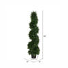 Vickerman Artificial Cedar Spiral Topiary In Pot UV - view 4 of 5