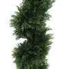 Vickerman Artificial Cedar Spiral Topiary In Pot UV - view 3 of 5