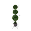 Vickerman Artificial Cedar Ball Topiary In Pot UV - view 4 of 6