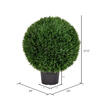 Vickerman Artificial Cedar Ball In Pot UV - view 3 of 7