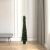 Vickerman Artificial Boxwood Cone In Pot UV - view 2 of 7
