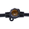 Vickerman C7 Commercial Sockets on Black Wire - view 2 of 4