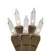 Vickerman Christmas Mini Light Set with Brown Wire - view 1 of 2
