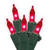 Vickerman Christmas Mini Light Icicle Set with Green Wire - view 2 of 2