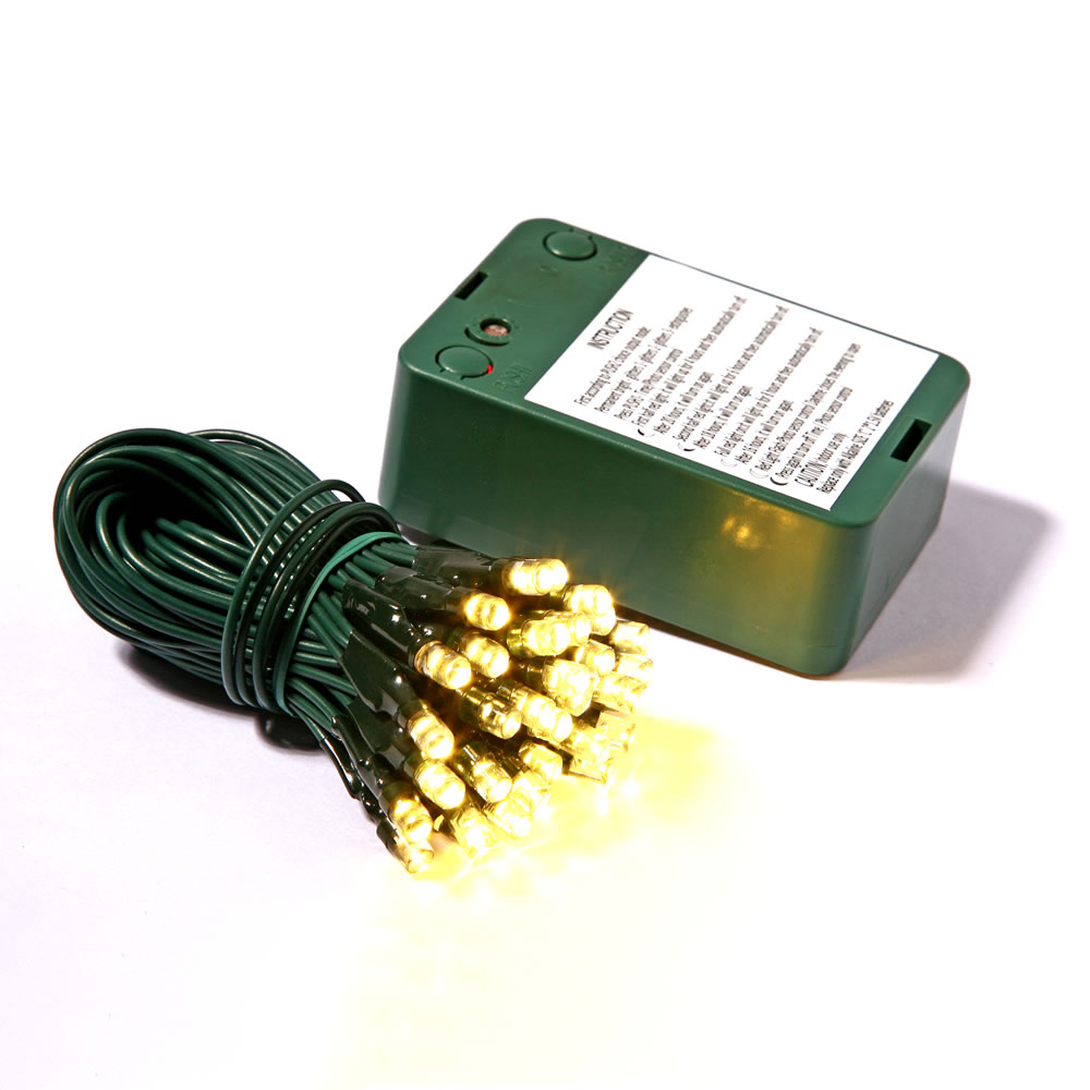 Vickerman LED Battery Operated Wide Angle Christmas Light