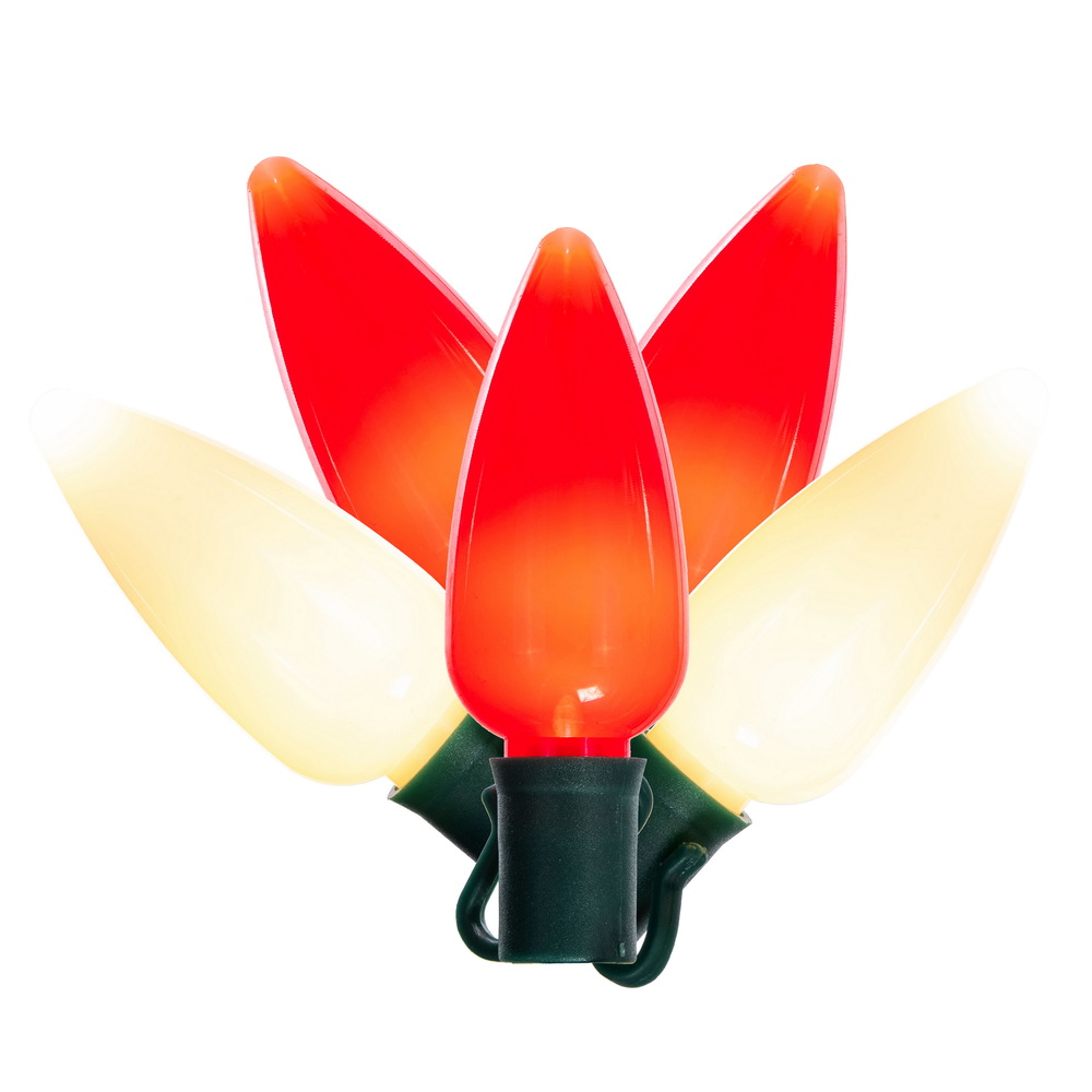 Vickerman Ceramic C9 LED Light on Wire