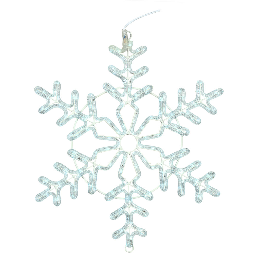 Vickerman Ropelight Forked Snowflake 24" to 60"