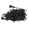 144Lt LED Orange Cluster Set BK E-C 24'L - view 2 of 6