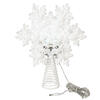 Vickerman LED White 6 Point Snowflake Tree Topper, Motion Light Cast - view 6 of 7