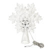 Vickerman LED White 6 Point Snowflake Tree Topper, Motion Light Cast - view 7 of 7