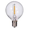 G40 LED WW E12 Clear Filament Bulb 25/Pk - view 2 of 4