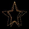 Vickerman Warm White LED Star Wire Silhouette - view 1 of 4