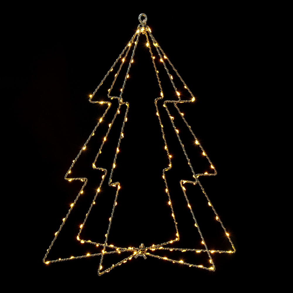 Vickerman Warm White LED Tree Wire Silhouette