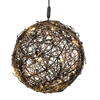 60Lt x 3Pc 8-10-12" LED Rattan Ball Set - view 1 of 5