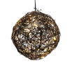 60Lt x 3Pc 8-10-12" LED Rattan Ball Set - view 2 of 5