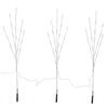 Vickerman 3Pc LED Pure White Twig Stake Lights - view 6 of 6