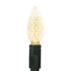 Vickerman C6 LED Green Wire Single Mold Christmas Light Set - view 4 of 5