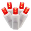 Vickerman Single Mold Wide Angle White Wire LED Christmas light set, Poly Bag - view 1 of 2