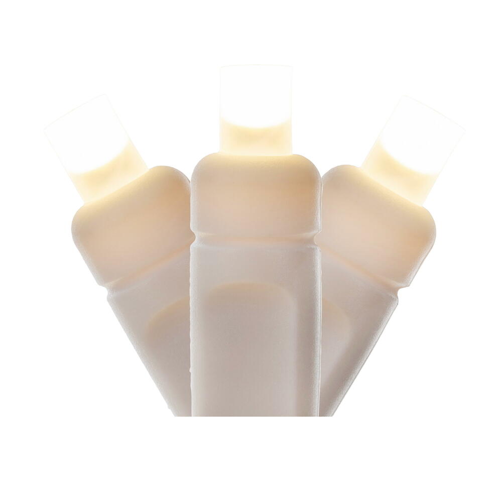 Vickerman Frosted Single Mold Wide Angle LED Christmas light