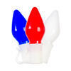 25Lt LED C7 Rd-Wt-BL Ceramic Ww 8"S 16'L - view 1 of 4