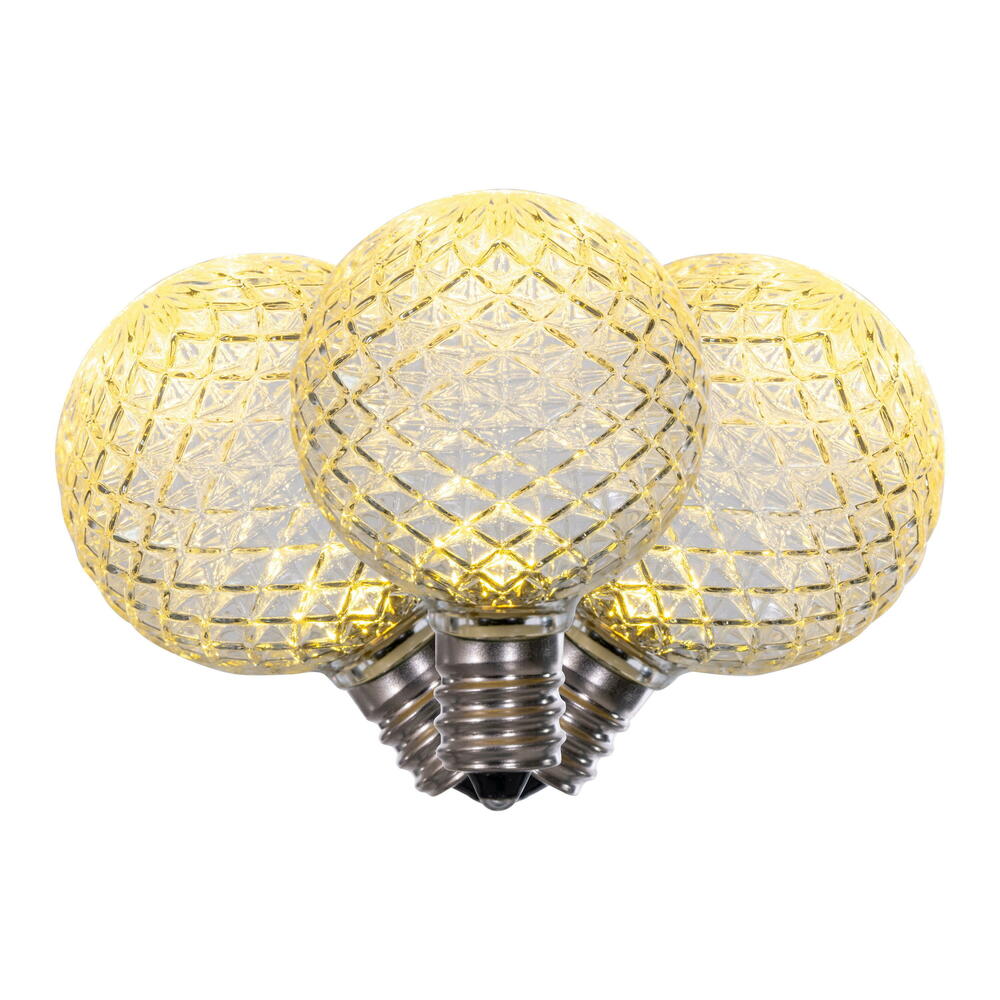 Vickerman G40 Faceted LED Replacement Bulbs 25 per Box