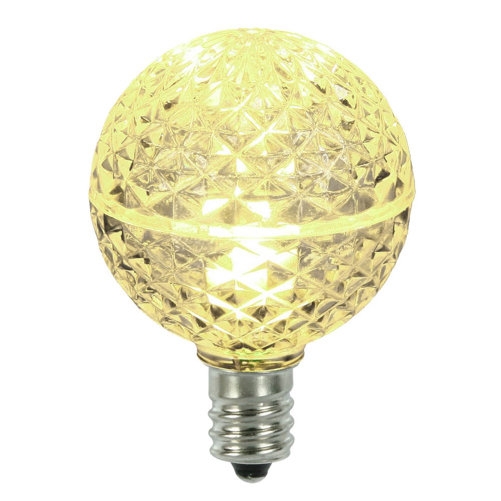 Vickerman G40 LED Faceted Replacement Bulbs 5 Pack