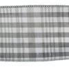 2.5"x10yd Gray/White Plaid Ribbon - view 2 of 4